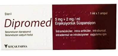 Dipromed 5mg + 2mg/ml Kocak Farma (H/1o/1ml)