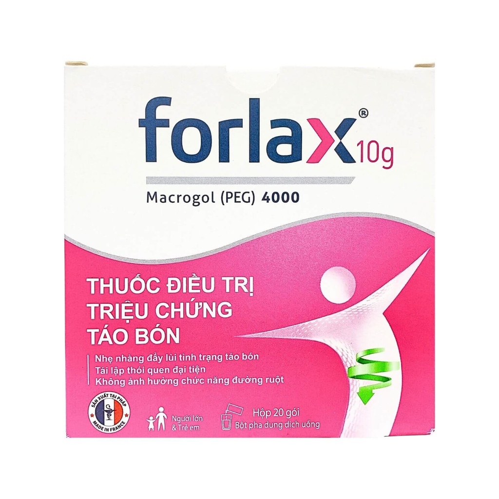 Forlax Macrogol 4000 Ipsen (H/20gói) Date 03/2027