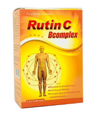 Rutin C Bcomplex Việt Pháp (H/30v)