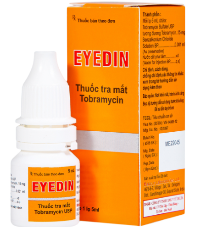 Eyedin Tobramycin (Lọ/5ml) cam 