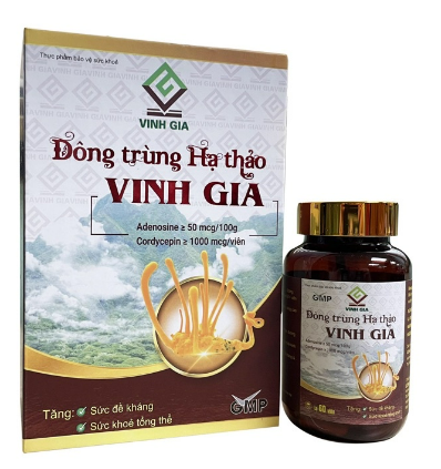 Đông Trùng Hạ Thảo Vinh Gia (Lọ/60v)