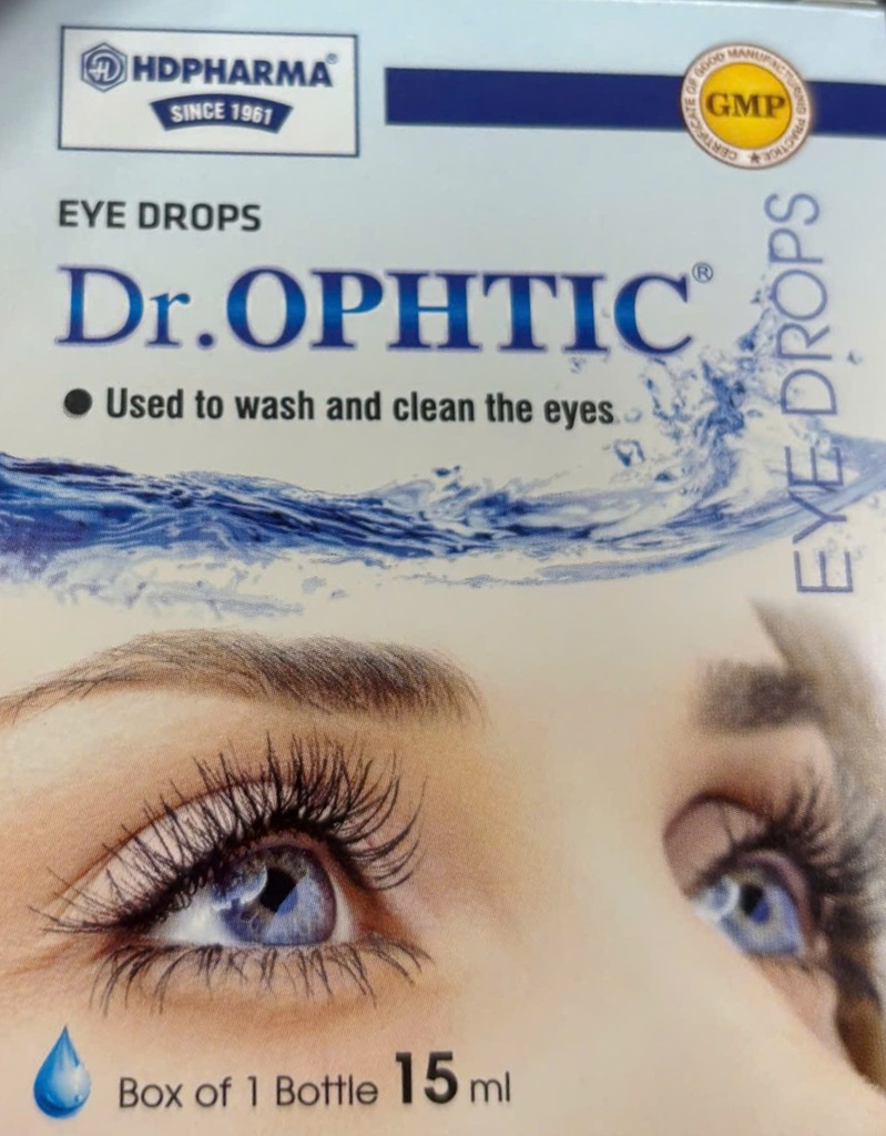 Dr Ophtic  nhỏ mắt Hải Dương (Lọ/15ml) ( Osla nội ) 
