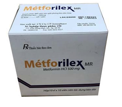 Metforilex MR metformin HCI 500mg Cophavina (H/100v) Date 01/2026