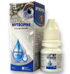 Mytropine Atropine sulfate 0.01% Ấn Độ (Lọ/5ml) Date 03/2026