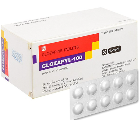Clozapyl 100 Torrent (H/10vỉ/10v)