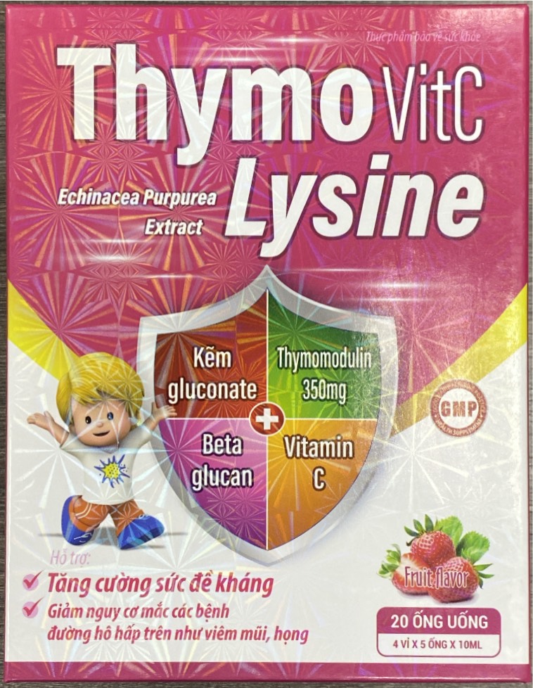 Thymo Vitc Lysine Akopha (H/20ống/10ml)