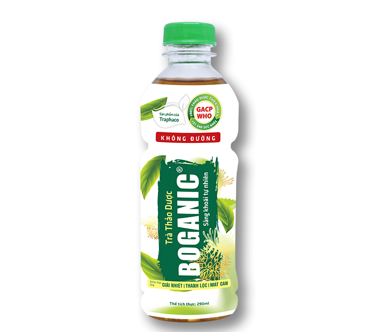 Trà thảo dược Boganic không đường (Lốc/6chai) Date 03/2026