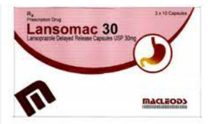 Lansomac 30 Lansoprazol 30mg Macleods (H/30v) Date 10/2026
