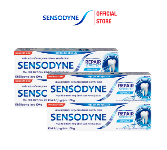 Sensodyne repair & protect kem đánh răng gsk (Tuýp/100g) 
