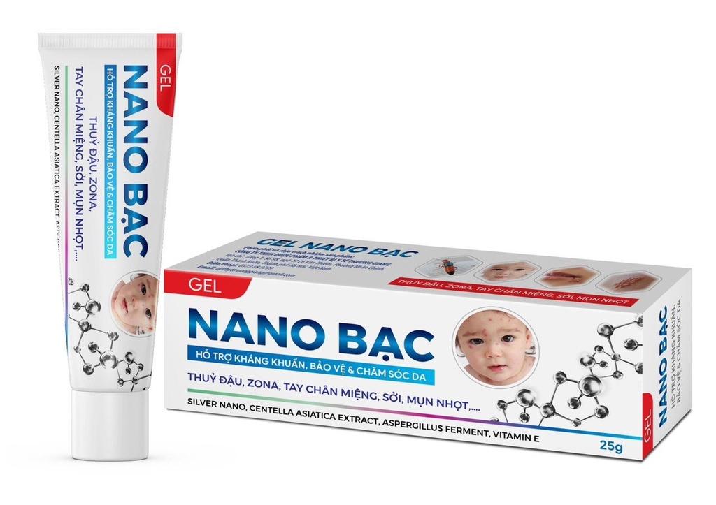 Gel Nano Bạc Phương Đông (Tuýp/25g) 