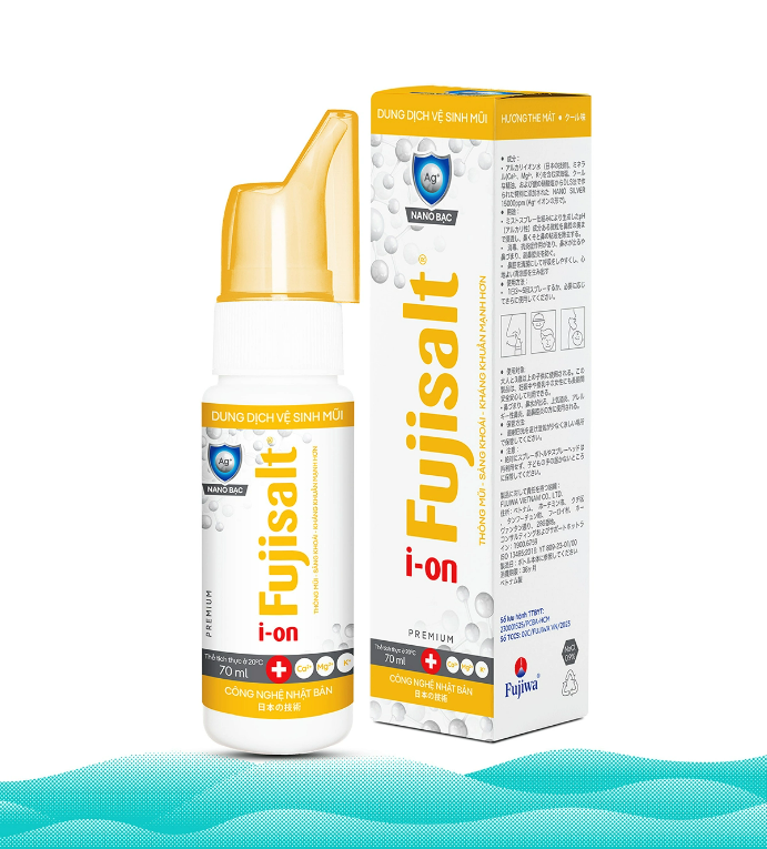 DUNG DỊCH VỆ SINH MŨI I-ON FUJISALT (C/70ml) DATE 05/27