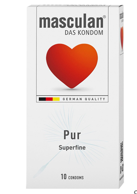 Bao cao su Masculan Pur Superfine (H/10c)