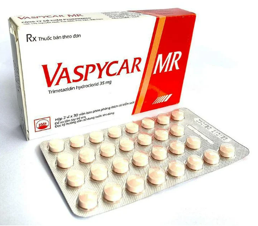 Vaspycar MR Pymepharco (H/60v) (Vastarel MR nội)