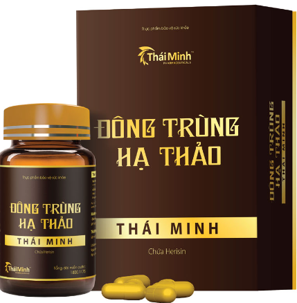 Đông trùng hạ thảo Thái Minh (H/1lọ/30v) Date 12/2027