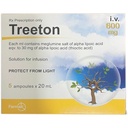 [T12427] Treeton Acid alpha lipoic 600mg/20ml tiêm Farmak ( H/5o/20ml ) Hộp nguyên Date 06/2025