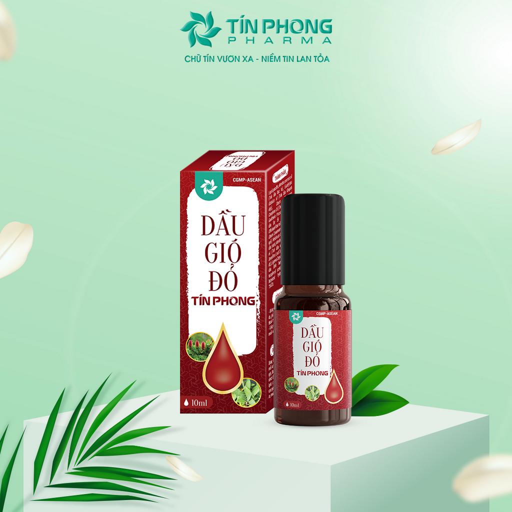 Dầu Gió Đỏ Tín Phong (Lọ/ 10ml ) date 03/2026