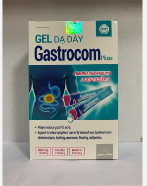 Gel Dạ Dày Gastrocom pluss Akopha (H/20 gói/10ml)