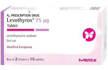 Levothyrox Levothyroxine 75µg Merck (H/30v) Date 11/2027