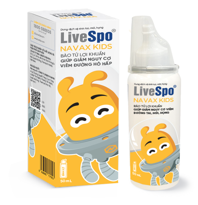 Xịt LiveSpo Navax Kids (Lọ/50ml) date 11/2027