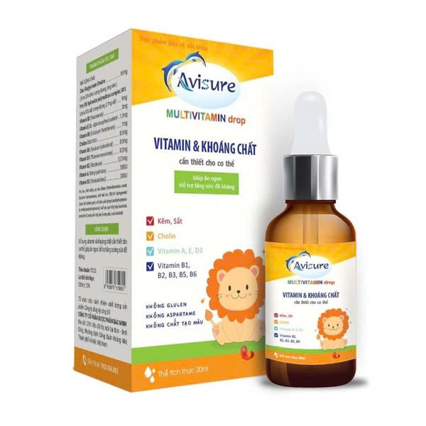 Avisure Multivitamin Drop Phương Đông (Lọ/20ml)