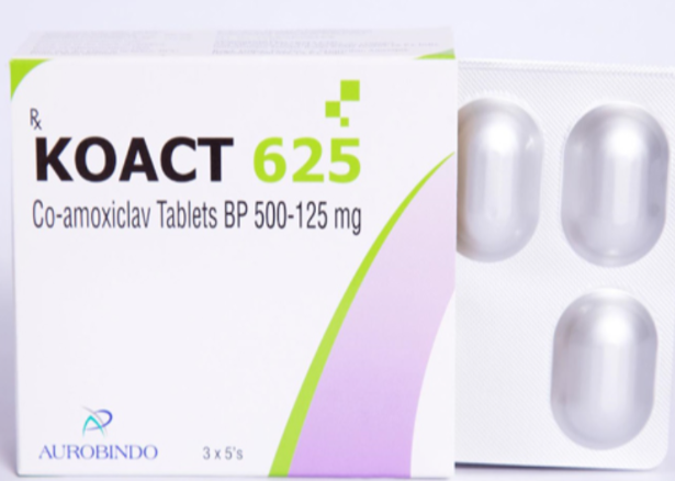 Koact 625 Co-amoxiclav Aurobindo (H/15v)