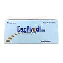 [T13464] Cefpivoxil Cefditoren 50mg Hà Tây (H/30v) Date 10/2026