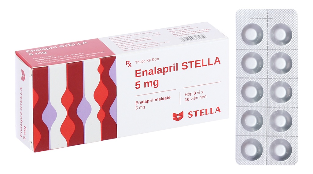 Enalapril  5mg Stella (H/30v)
