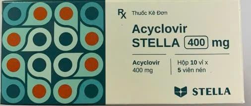 Acyclovir 400mg Stella (H/50v)