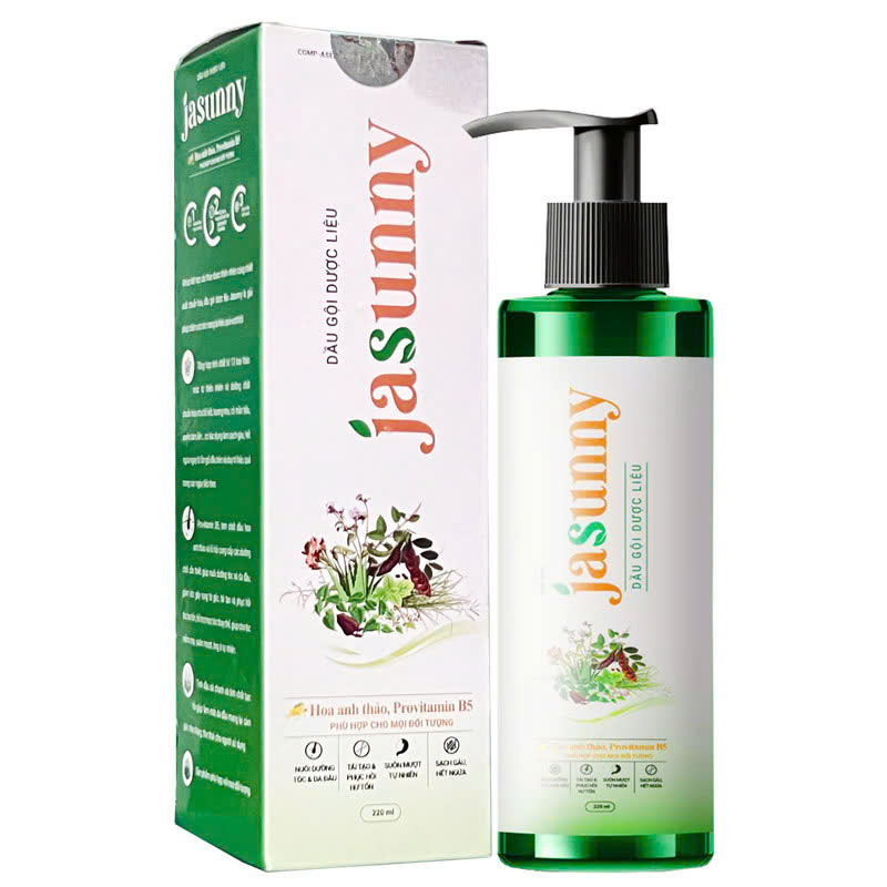 Dầu Gội Jasunny Hoa Anh Thảo Meracine (Chai 220ml)