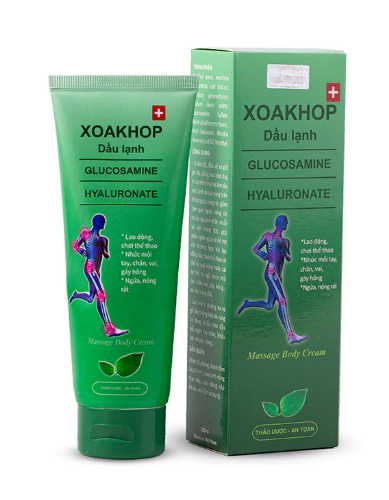 XOAKHOP Dầu Lạnh Glucosamine Hyaluronate Halaco ( Tuýp/100ml) Date 01/2026