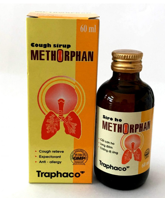 Methorphan Siro Ho Traphaco (Lọ/60ml )