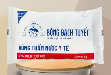 Bông Y Tế Bạch Tuyết 5g (Bịch/20gói)