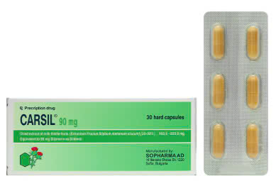 Carsil 90mg Sopharma Ad (H/30 Viên)