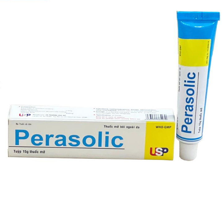 Kem bôi da Perasolic USP (Tuýp/15g)