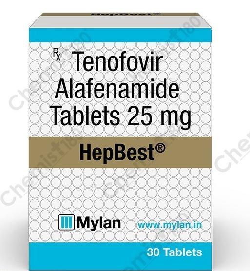 HepBest IP 25mg Mylan (Lọ/30v)