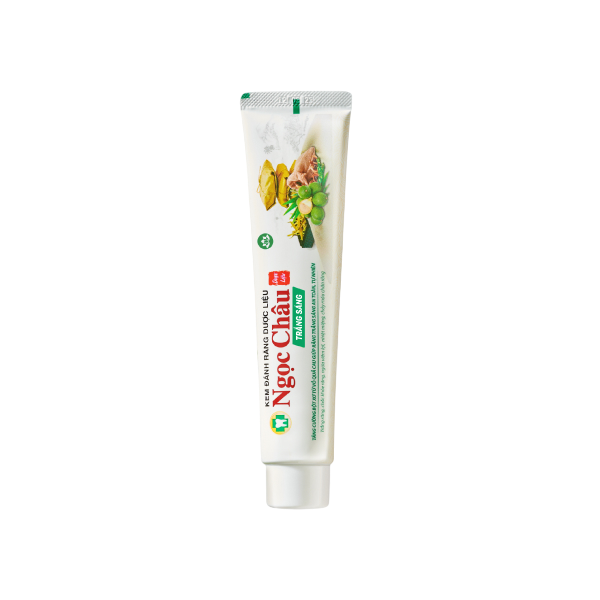 Kem đánh răng dược liệu Ngọc Châu Trắng Sáng (Tuýp/125g)