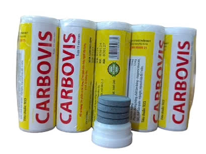 Than Hoạt Tính Carbovis Đại Y (Tuýp/15v) Date 05/2027