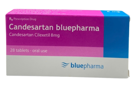 Candesartan Cilexetil Bluepharma 8mg (H/28v) Date 12/2027