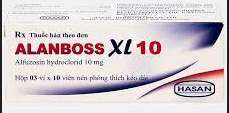 Alanboss XL Alfuzosin Hydroclorid 10mg Hasan (H/30v)