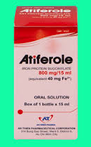 Atiferole 800mg/15ml An Thiên ( Hộp/1 lọ/15ml)