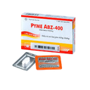 [T14021] Pyme ABZ-400 Albendazole 400mg Pymepharco (Hộp/20 hộp bé/1v))
