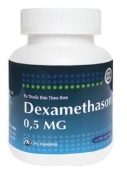 DEXAMETHASON 0.5MG PV Pharma (Lọ/500v)