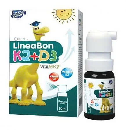Lineabon K2 + D3 Dạng Xịt Slovenia (Lọ/10ml) 