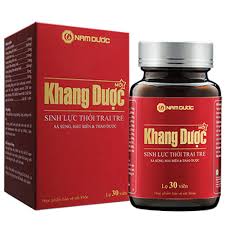 Khang Dược sá sùng, hàu biển và thảo dược Nam Dược (Lọ/30v)