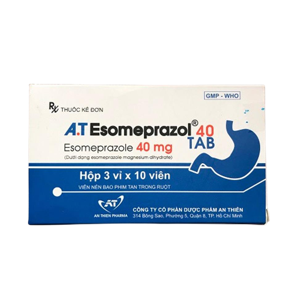 A.T Esomeprazol 40mg An Thiên (Hộp/30v)