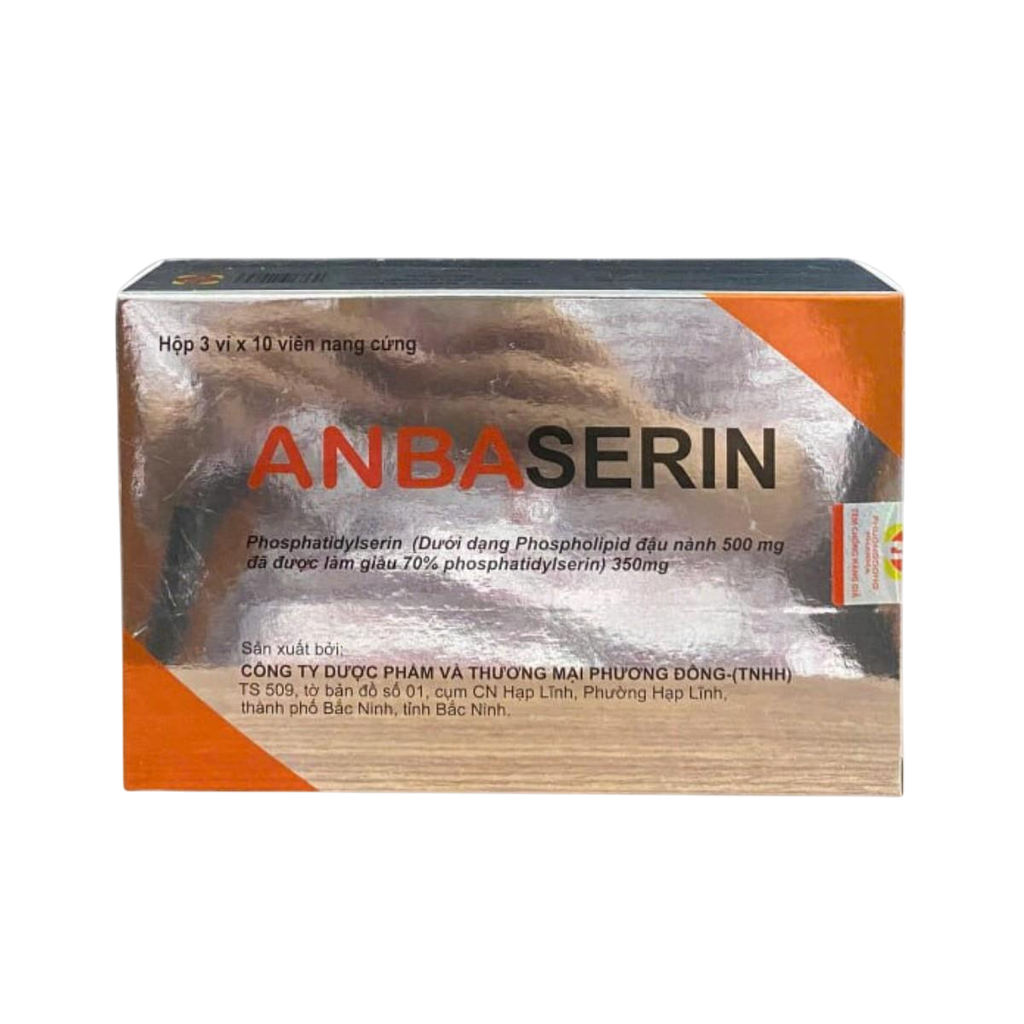 Anbaserin 350mg Phương Đông  (Hộp/30v)