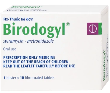 Birodogyl Spiramycin Metronidazole  Sanofi (H/10v) Date 09/2027
