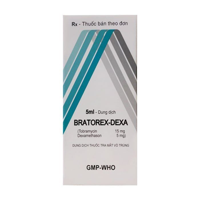 Bratorex Dexa nhỏ mắt DP Hà Nội (Lọ/5ml) mã lẻ
