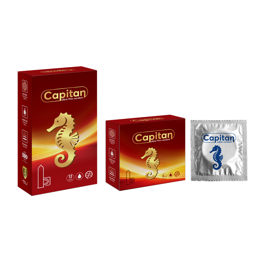 BCS Captain siêu mỏng ultra-thin (Hộp/12c)