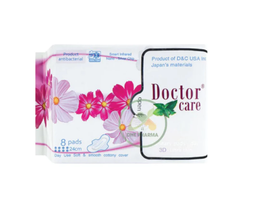 Băng Vệ Sinh Ban Ngày Doctor Care (Gói/8 miếng) Màu Trắng 